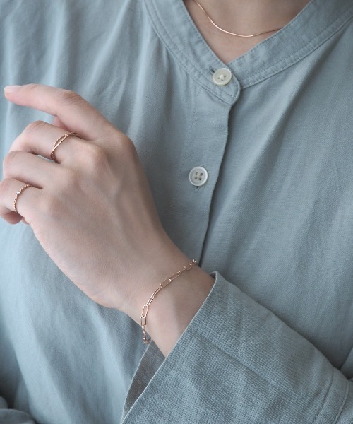 Jenny BY IMMANOEL（ジェニーバイイマノエル）の「silver925 チェーンブレス（ブレスレット・レディース・シルバー/ゴールド/ピンクゴールド・FREE）」の3枚目の写真