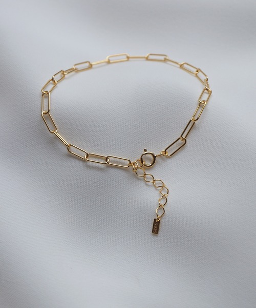 Jenny BY IMMANOEL（ジェニーバイイマノエル）の「silver925 チェーンブレス（ブレスレット・レディース・シルバー/ゴールド/ピンクゴールド・FREE）」の2枚目の写真