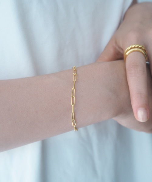 Jenny BY IMMANOEL（ジェニーバイイマノエル）の「silver925 チェーンブレス（ブレスレット・レディース・シルバー/ゴールド/ピンクゴールド・FREE）」の8枚目の写真