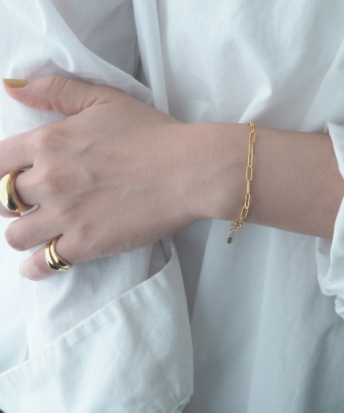 Jenny BY IMMANOEL（ジェニーバイイマノエル）の「silver925 チェーンブレス（ブレスレット・レディース・シルバー/ゴールド/ピンクゴールド・FREE）」の9枚目の写真