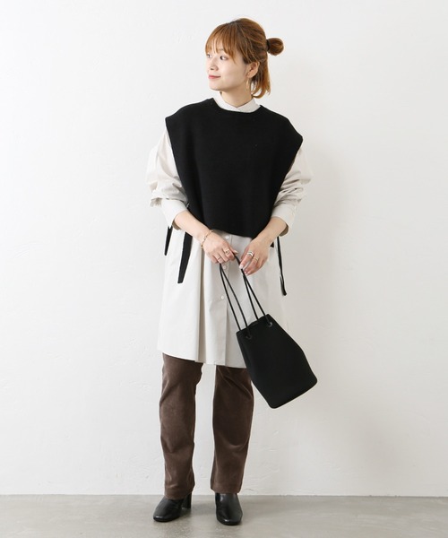 JOURNAL STANDARD（ジャーナルスタンダード）の「ニットコールパンツ◆（その他パンツ・レディース・ブラック/ベージュ/グレー・38/36）」の20枚目の写真