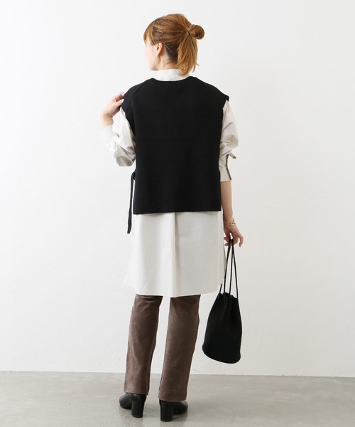 JOURNAL STANDARD（ジャーナルスタンダード）の「ニットコールパンツ◆（その他パンツ・レディース・ブラック/ベージュ/グレー・38/36）」の10枚目の写真