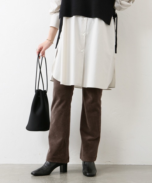 JOURNAL STANDARD（ジャーナルスタンダード）の「ニットコールパンツ◆（その他パンツ・レディース・ブラック/ベージュ/グレー・38/36）」の13枚目の写真