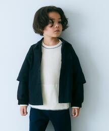 TJ タッサー コーチジャケット 100cm-130cm -ウォッシャブル-