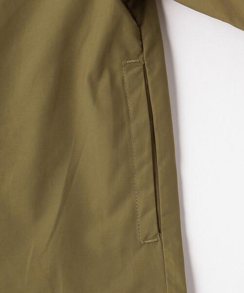 green label relaxing（グリーンレーベルリラクシング）の「TJ タッサー コーチジャケット 100cm-130cm －ウォッシャブル－（その他アウター・キッズ・ブラック/オリーブ・110cm/120cm/130cm）」の12枚目の写真