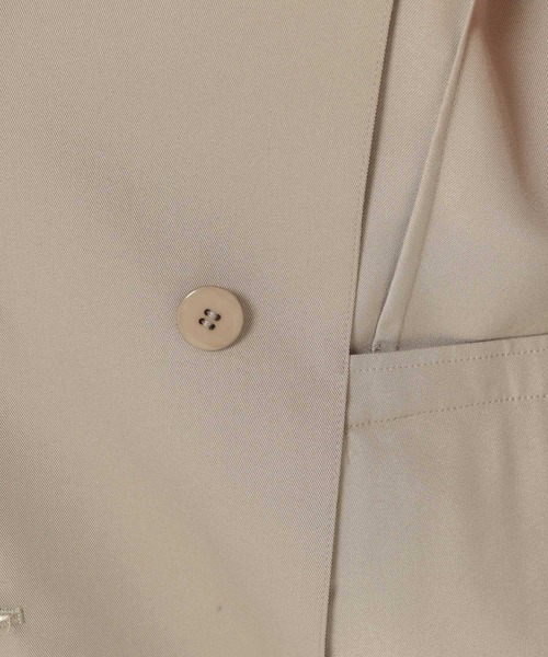 mysty woman(ミスティウーマン)の「アソートWテーラージャケット 219400(テーラードジャケット・レディース・グレー/ブラウン/ブラウン系その他・FREE)」の14枚目の写真