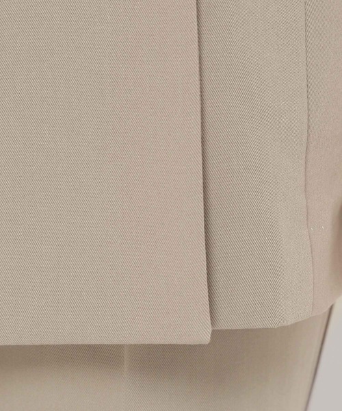 mysty woman(ミスティウーマン)の「アソートWテーラージャケット 219400(テーラードジャケット・レディース・グレー/ブラウン/ブラウン系その他・FREE)」の15枚目の写真