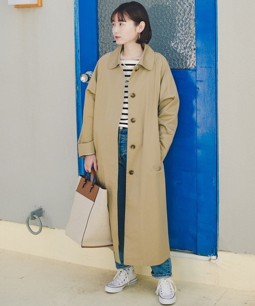 スプリングフェア Yo Asa ヨ アサ ステンカラーコート メンズ 黒系 ステンカラーコート ブランド古着バズストアbazzstore 100 の保証 Insfatima Com Ar