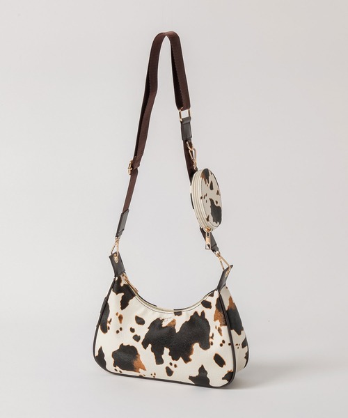 ALTROSE（アルトローズ）の「2WAYショルダーバッグ　[セピア]（ショルダーバッグ・レディース・アニマル/ブラック系その他/グレー/ゼブラ/ブラック/ブラック系/アイボリー/グリーン・FREE）」の14枚目の写真