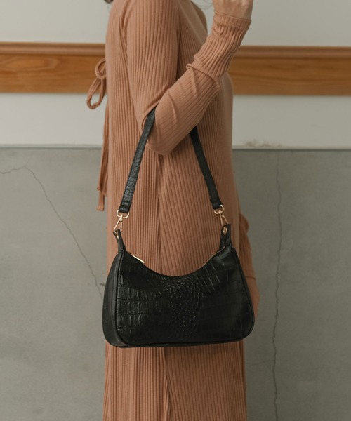 ALTROSE（アルトローズ）の「2WAYショルダーバッグ　[セピア]（ショルダーバッグ・レディース・アニマル/ブラック系その他/グレー/ゼブラ/ブラック/ブラック系/アイボリー/グリーン・FREE）」の21枚目の写真