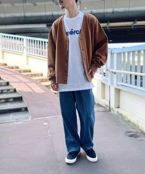 MILLER（ミラー）の「【Miller/ミラー】GLOSTER別注 マックスウェイト ワッフルカーディガン（カーディガン/ボレロ・メンズ・ブラック/ミント/パープル/キャメル・MEDIUM/LARGE）」の11枚目の写真