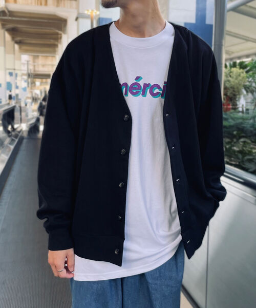 MILLER（ミラー）の「【Miller/ミラー】GLOSTER別注 マックスウェイト ワッフルカーディガン（カーディガン/ボレロ・メンズ・ブラック/ミント/パープル/キャメル・MEDIUM/LARGE）」の19枚目の写真