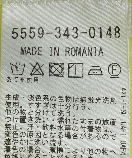 OAMC（オーエーエムシー）の「＜OAMC(オーエーエムシー)＞ MARK SHIRT/シャツ■■■（シャツ/ブラウス・メンズ・イエロー/ブラック・S/M/XS）」の3枚目の写真