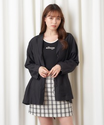 シアーシャツジャケット