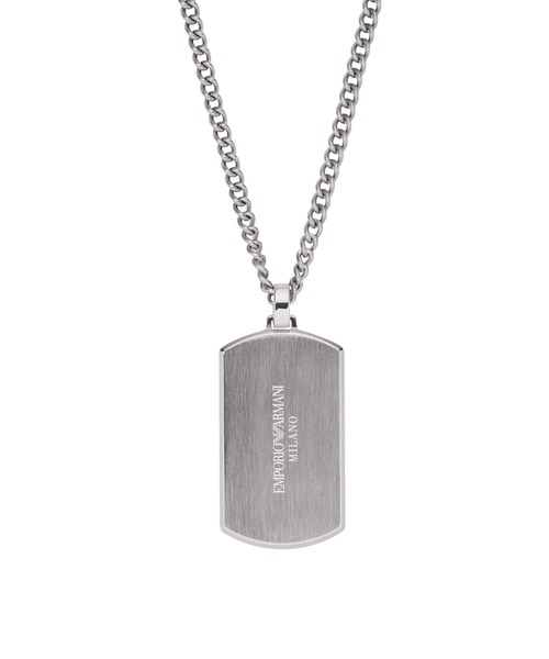 EMPORIO ARMANI(エンポリオアルマーニ)の「エンポリオ・アルマーニ アクセサリー メンズ ネックレス シルバー EGS2812040(ネックレス・メンズ・シルバー・FREE)」の5枚目の写真