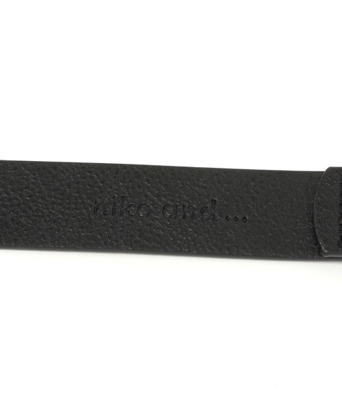 niko and...（ニコアンド）の「オリジナルダブルリングベルト（ベルト・レディース・ブラック/モカ/オフホワイト/ブラウン・0）」の7枚目の写真
