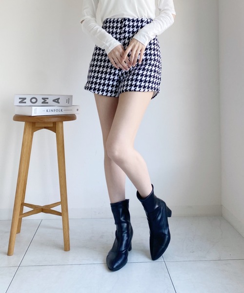Loueme（ルエム）の「千鳥柄ハイウエストパンツ（スカート・レディース・その他1・M）」の11枚目の写真