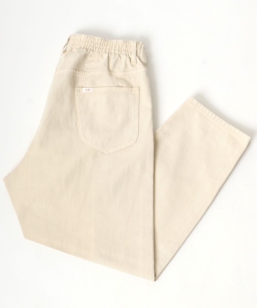 Lee（リー）の「Lee/リー LEE LITE EASY WIDE TAPERED/イージーワイドテーパードパンツ/シェフパンツ（デニムパンツ・メンズ・ブラック/インディゴブルー/アイボリー/ライトインディゴブルー/ワンウォッシュ・S/M/L/XL）」の16枚目の写真