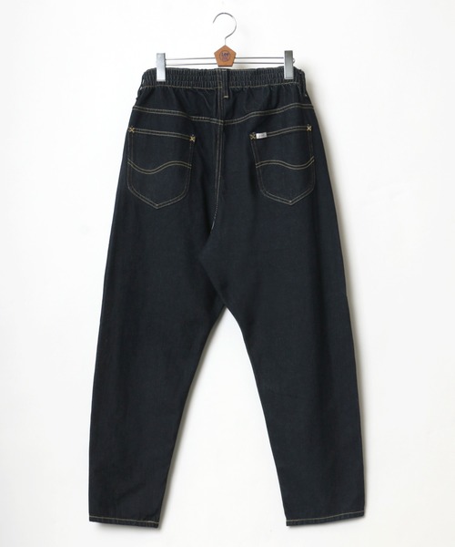 Lee（リー）の「Lee/リー LEE LITE EASY WIDE TAPERED/イージーワイドテーパードパンツ/シェフパンツ（デニムパンツ・メンズ・ブラック/インディゴブルー/アイボリー/ライトインディゴブルー/ワンウォッシュ・S/M/L/XL）」の17枚目の写真