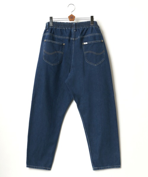 Lee（リー）の「Lee/リー LEE LITE EASY WIDE TAPERED/イージーワイドテーパードパンツ/シェフパンツ（デニムパンツ・メンズ・ブラック/インディゴブルー/アイボリー/ライトインディゴブルー/ワンウォッシュ・S/M/L/XL）」の21枚目の写真