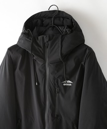 【OUTDOOR PRODUCTS/アウトドアプロダクツ】撥水防風ストレッチ耐水圧10000mm中綿フードジャケット ワンポイントブランドロゴ