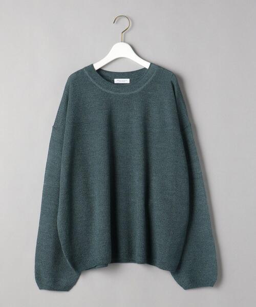 BEAUTY&YOUTH UNITED ARROWS(ビューティーアンドユースユナイテッドアローズ)の「BY モヘヤシルク ワイドクルーネック ニット(ニット/セーター・レディース・オレンジ/ナチュラル/コバルトブルー・FREE)」の16枚目の写真