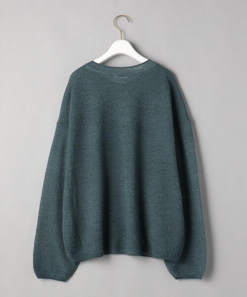 BEAUTY&YOUTH UNITED ARROWS(ビューティーアンドユースユナイテッドアローズ)の「BY モヘヤシルク ワイドクルーネック ニット(ニット/セーター・レディース・オレンジ/ナチュラル/コバルトブルー・FREE)」の17枚目の写真