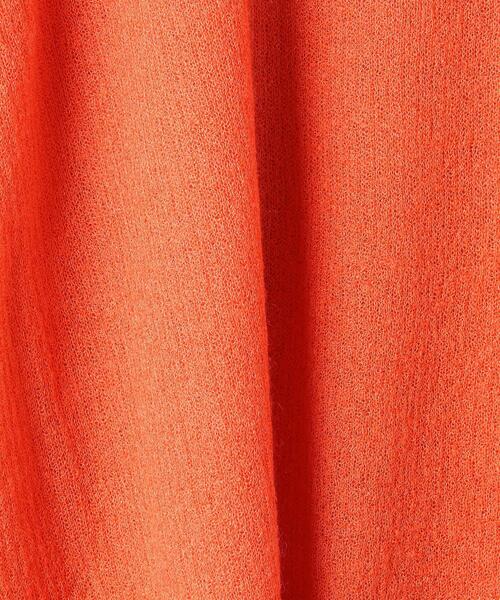 BEAUTY&YOUTH UNITED ARROWS(ビューティーアンドユースユナイテッドアローズ)の「BY モヘヤシルク ワイドクルーネック ニット(ニット/セーター・レディース・オレンジ/ナチュラル/コバルトブルー・FREE)」の14枚目の写真