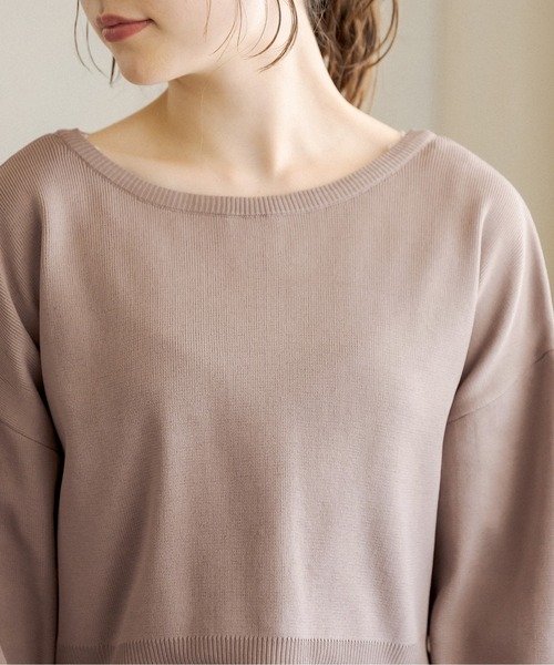 OLIVE des OLIVE（オリーブデオリーブ）の「ニット×チュールキャミset/キャミワンピース（ワンピース・レディース・ブラウン/ライトグレー/ミント/ピンク・FREE）」の10枚目の写真