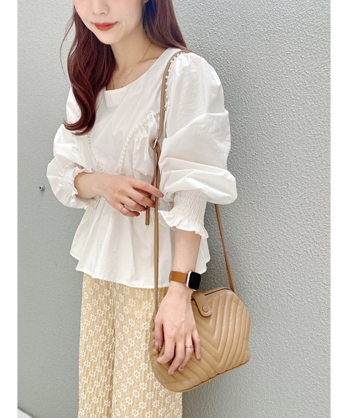 JUMELLE（ジュメロ）の「パールブラウス（シャツ/ブラウス・レディース・ホワイト・FREE）」の20枚目の写真