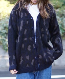 TOWNCRAFT / タウンクラフト SHAGGY JACQUARD CARDIGAN