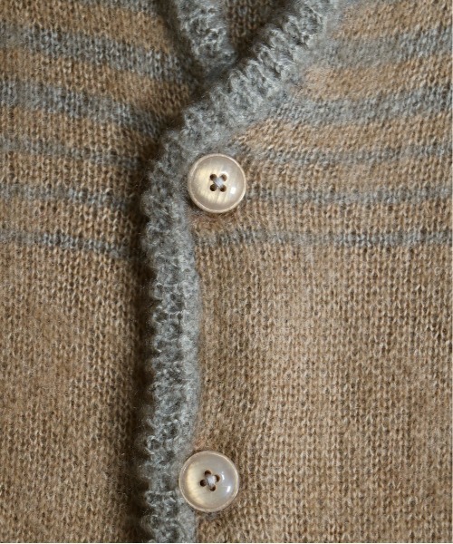 TOWNCRAFT(タウンクラフト)の「TOWNCRAFT / タウンクラフト SHAGGY JACQUARD CARDIGAN(カーディガン/ボレロ・メンズ・ベージュ/ネイビー/ブラウン/マルチ/その他1/ブラウン系その他/ストライプ/ブラック系その他・SMALL/MEDIUM/LARGE/X-SMALL)」の18枚目の写真