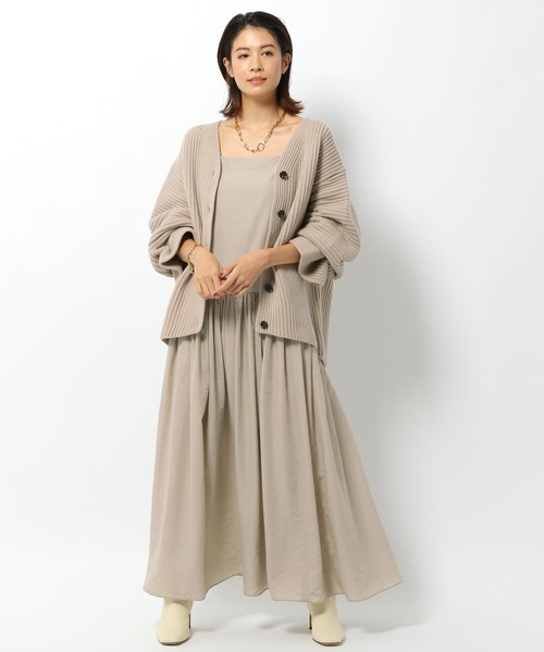 BABYLONE(バビロン)の「BABYLONE / アゼオーバーニットカーデ(カーディガン/ボレロ・レディース・ダークブラウン/グレー系その他・フリー)」の17枚目の写真