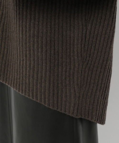 BABYLONE(バビロン)の「BABYLONE / アゼオーバーニットカーデ(カーディガン/ボレロ・レディース・ダークブラウン/グレー系その他・フリー)」の19枚目の写真