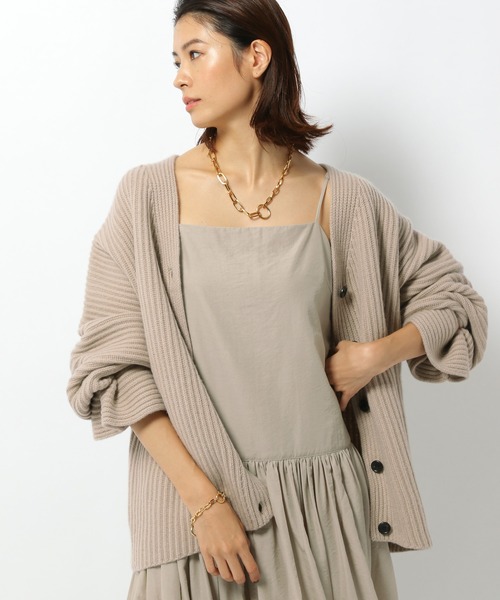 BABYLONE(バビロン)の「BABYLONE / アゼオーバーニットカーデ(カーディガン/ボレロ・レディース・ダークブラウン/グレー系その他・フリー)」の22枚目の写真