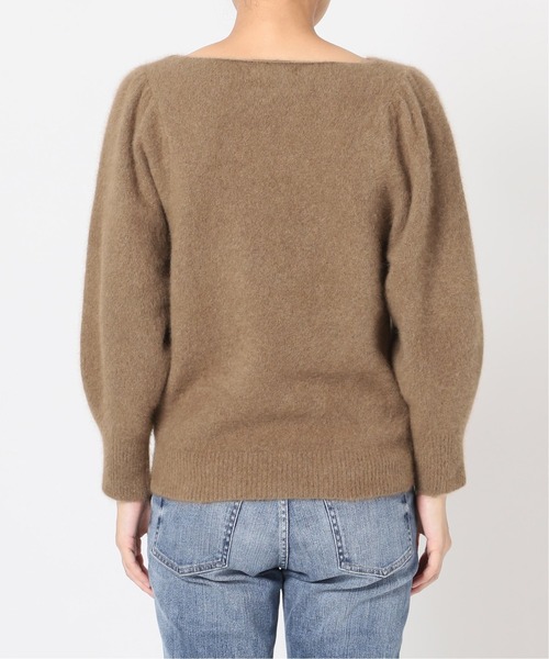 La TOTALITE（ラトータリテ）の「ラクーンプルオーバー◆（ニット/セーター・レディース・ネイビー/ブラウン・FREE）」の14枚目の写真