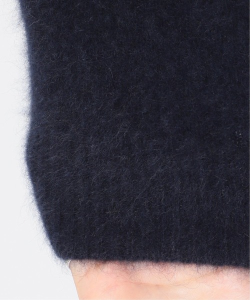 La TOTALITE（ラトータリテ）の「ラクーンプルオーバー◆（ニット/セーター・レディース・ネイビー/ブラウン・FREE）」の15枚目の写真