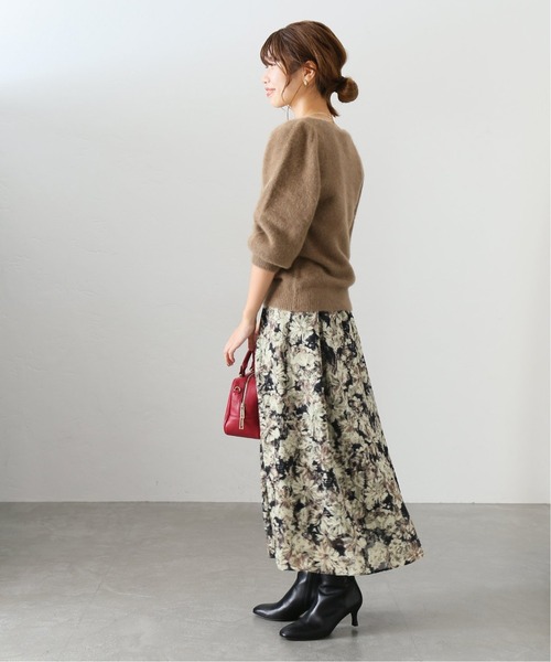 La TOTALITE（ラトータリテ）の「ラクーンプルオーバー◆（ニット/セーター・レディース・ネイビー/ブラウン・FREE）」の22枚目の写真