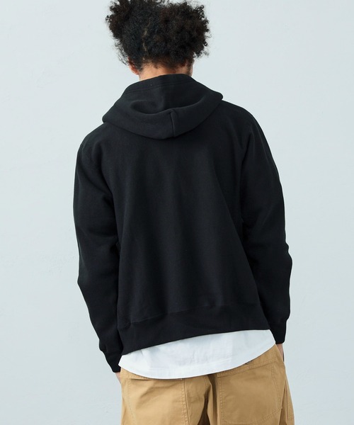 Alpha Industries（アルファインダストリーズ）の「ヴィンテージスウェットジップパーカー（パーカー・メンズ・ブラック/ヘザーグレー/ネイビー・MEDIUM/LARGE/X-LARGE）」の7枚目の写真