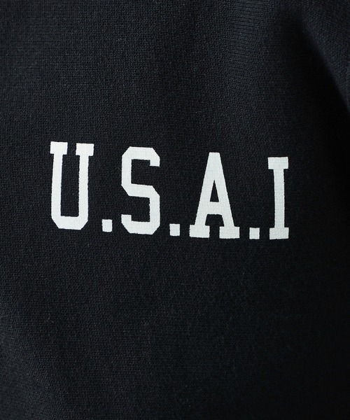 Alpha Industries（アルファインダストリーズ）の「ヴィンテージスウェットジップパーカー（パーカー・メンズ・ブラック/ヘザーグレー/ネイビー・MEDIUM/LARGE/X-LARGE）」の18枚目の写真