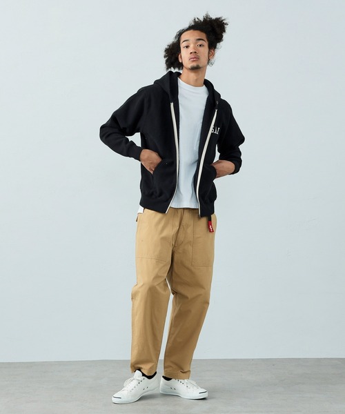 Alpha Industries（アルファインダストリーズ）の「ヴィンテージスウェットジップパーカー（パーカー・メンズ・ブラック/ヘザーグレー/ネイビー・MEDIUM/LARGE/X-LARGE）」の19枚目の写真