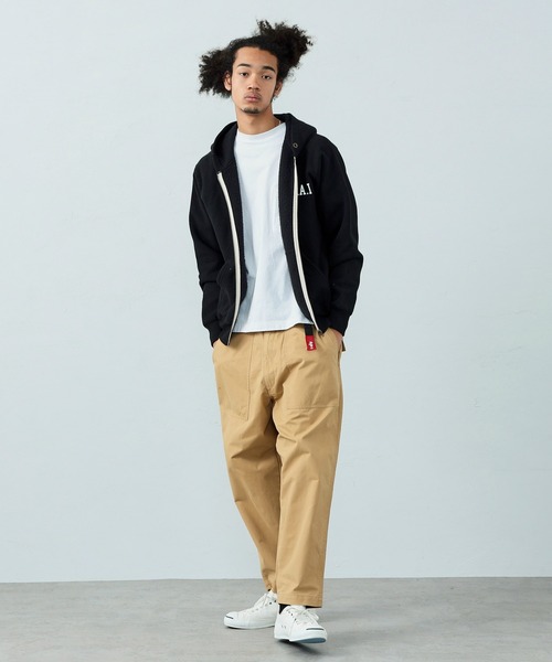 Alpha Industries（アルファインダストリーズ）の「ヴィンテージスウェットジップパーカー（パーカー・メンズ・ブラック/ヘザーグレー/ネイビー・MEDIUM/LARGE/X-LARGE）」の21枚目の写真