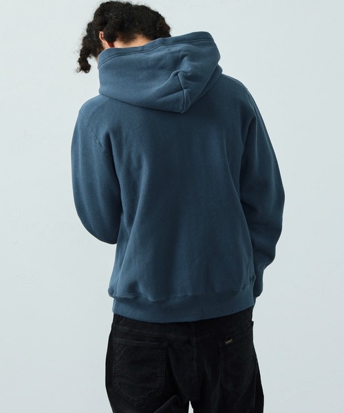 Alpha Industries（アルファインダストリーズ）の「ヴィンテージスウェットジップパーカー（パーカー・メンズ・ブラック/ヘザーグレー/ネイビー・MEDIUM/LARGE/X-LARGE）」の16枚目の写真