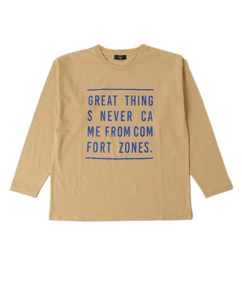 GLAZOS(グラソス)の「天竺・アソートプリント長袖Tシャツ(Tシャツ/カットソー・キッズ・ライトグレー/カーキ/キナリ/チャコール/ダークグリーン/グレイッシュブルー/ホワイト/グレー/ライトブルー/ライトグリーン/オフホワイト/ベージュ/ベージュ系その他/ダークグレー/ミント/サックスブルー/チャコールグレー/ブラック/ネイビー/ブルー・130cm/140cm/150cm/160cm/170cm)」の11枚目の写真