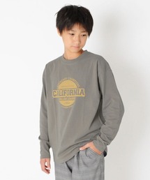 GLAZOS | 天竺・アソートプリント長袖Tシャツ(Tシャツ/カットソー)