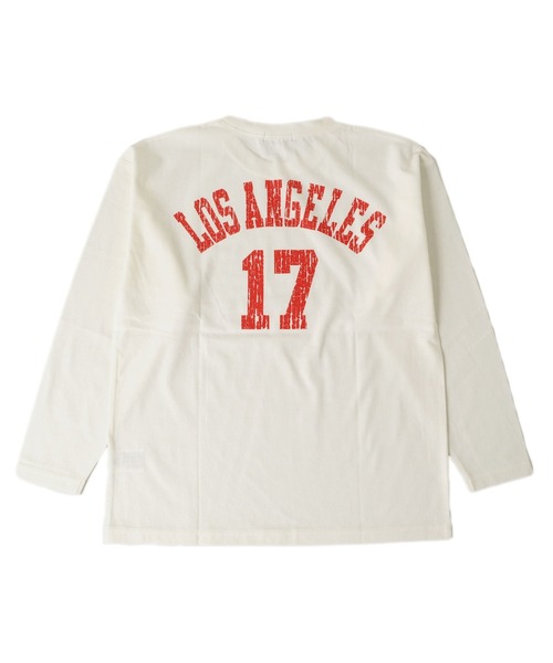 GLAZOS(グラソス)の「天竺・アソートプリント長袖Tシャツ(Tシャツ/カットソー・キッズ・ライトグレー/カーキ/キナリ/チャコール/ダークグリーン/グレイッシュブルー/ホワイト/グレー/ライトブルー/ライトグリーン/オフホワイト/ベージュ/ベージュ系その他/ダークグレー/ミント/サックスブルー/チャコールグレー/ブラック/ネイビー/ブルー・130cm/140cm/150cm/160cm/170cm)」の3枚目の写真