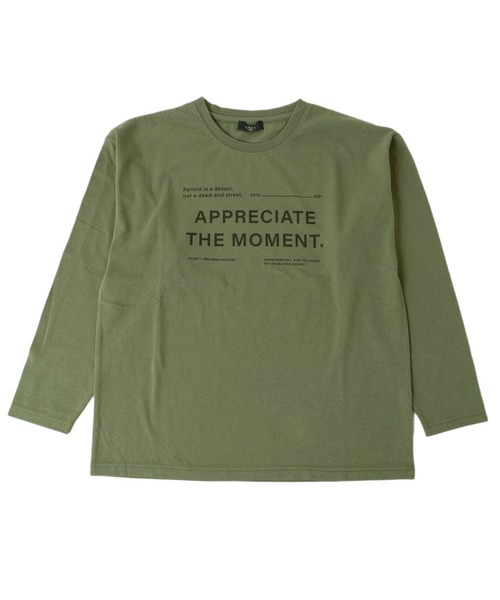 GLAZOS(グラソス)の「天竺・アソートプリント長袖Tシャツ(Tシャツ/カットソー・キッズ・ライトグレー/カーキ/キナリ/チャコール/ダークグリーン/グレイッシュブルー/ホワイト/グレー/ライトブルー/ライトグリーン/オフホワイト/ベージュ/ベージュ系その他/ダークグレー/ミント/サックスブルー/チャコールグレー/ブラック/ネイビー/ブルー・130cm/140cm/150cm/160cm/170cm)」の14枚目の写真