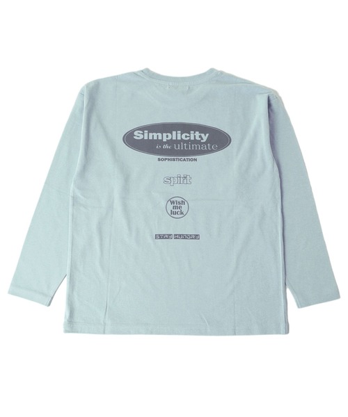 GLAZOS(グラソス)の「天竺・アソートプリント長袖Tシャツ(Tシャツ/カットソー・キッズ・ライトグレー/カーキ/キナリ/チャコール/ダークグリーン/グレイッシュブルー/ホワイト/グレー/ライトブルー/ライトグリーン/オフホワイト/ベージュ/ベージュ系その他/ダークグレー/ミント/サックスブルー/チャコールグレー/ブラック/ネイビー/ブルー・130cm/140cm/150cm/160cm/170cm)」の20枚目の写真