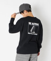 GLAZOS | 天竺・アソートプリント長袖Tシャツ(Tシャツ/カットソー)