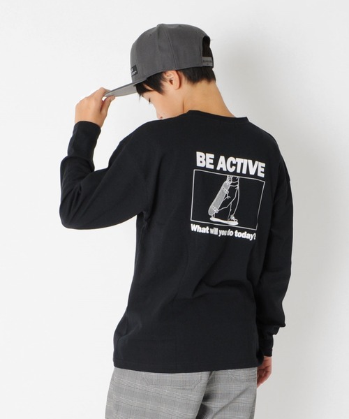 GLAZOS(グラソス)の「天竺・アソートプリント長袖Tシャツ(Tシャツ/カットソー・キッズ・ライトグレー/カーキ/キナリ/チャコール/ダークグリーン/グレイッシュブルー/ホワイト/グレー/ライトブルー/ライトグリーン/オフホワイト/ベージュ/ベージュ系その他/ダークグレー/ミント/サックスブルー/チャコールグレー/ブラック/ネイビー/ブルー・130cm/140cm/150cm/160cm/170cm)」の9枚目の写真